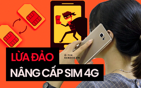 Cảnh báo chiêu trò lừa đảo nâng cấp sim nhằm chiếm đoạt tài khoản ngân hàng và các ví điện tử liên kết