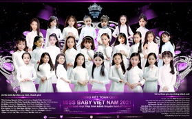 26 thí sinh vào chung kết Miss Baby Việt Nam 2021
