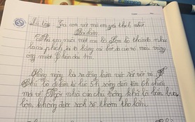 Bài văn học sinh tiểu học tả con vật "thật như đếm", câu chốt hạ "đầu voi đuôi chuột" khiến dân tình "ngã ngửa"