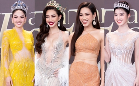 Thảm đỏ Chung kết Miss Grand Vietnam: Thùy Tiên xuất hiện lộng lẫy, dàn mỹ nhân đổ bộ