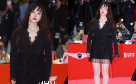 Váy giá rẻ 27 USD của Goo Hye Sun trên thảm đỏ
