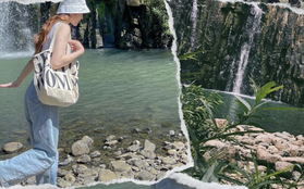 Mê mẩn vẻ đẹp ngoạn mục của thác Vực Hòm - địa điểm du lịch mới nổi tại Phú Yên