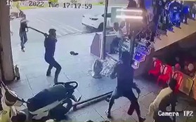 Clip: 2 nhóm thanh niên ở Nha Trang chém nhau trong quán karaoke