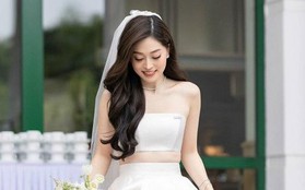 Diện áo cưới crop top, Phương Nga phá vỡ truyền thống ở showbiz Việt