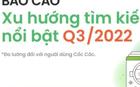 Điểm lại xu hướng tìm kiếm nổi bật của người dùng Việt trong quý III/2022