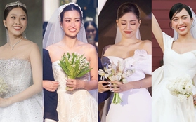 Nhan sắc những cô dâu đẹp nhất tháng 10: Diệu Nhi thoát mác "thánh nữ lầy lội", Đỗ Mỹ Linh xinh ngất ngây