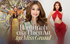 Hành trình của Thiên Ân tại Miss Grand International: Chỉ 3 ngày chuẩn bị vẫn nổi bật, khóc nức nở vì bị loại khỏi top 10