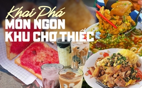 Khu chợ Thiếc ở TP.HCM có vô vàn món lạ miệng, thâm niên hơn chục năm cho giới trẻ khám phá