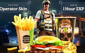 Call of Duty hợp tác cùng Burger King: Mua bánh nhận thời trang game miễn phí