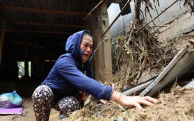 Lũ quét tàn phá Kỳ Sơn (Nghệ An): Thắt lòng cảnh mất con, mất nhà