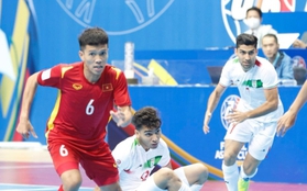 Để thua Iran, đội tuyển Việt Nam chia tay giải futsal châu Á 2022