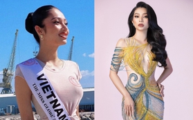 Lâm Thu Hồng gặp sự cố khi thi Hoa hậu Hoàn Cầu 2022