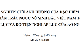 Luận án tiến sĩ nghiên cứu áo ngực có nội dung thế nào?