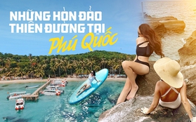 Bộ ba hòn đảo nhỏ nhưng có nghìn góc "sống ảo" đốn tim mọi du khách khi đến Phú Quốc