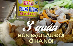 Những hàng bún đậu mắm tôm "có tuổi" nằm giữa lòng phố cổ Hà Nội