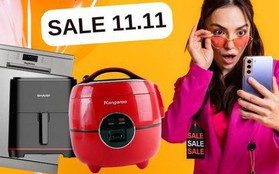 Sale 11/11: Đồ gia dụng chính hãng giảm tới 60%, mua ngay về cho bếp thêm xinh