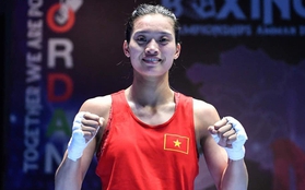 Vượt qua võ sĩ từng giành HCĐ Olympic, Nguyễn Thị Tâm lên ngôi ở giải vô địch boxing châu Á