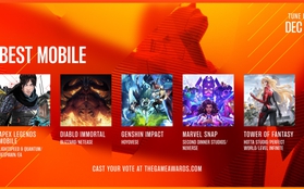 Top 5 game mobile được đề cử Best Mobile Game tại The Game Awards 2022