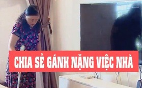 Phụ nữ Việt Nam làm việc nhà gấp đôi nam giới, 20% đàn ông không làm việc nhà