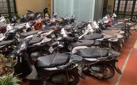 Hà Nội: Liên tiếp triệt phá các ổ nhóm trộm cắp xe máy
