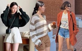 10 cách diện quần short giúp style mùa đông thêm ấn tượng