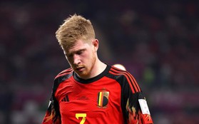 Kevin De Bruyne xấu hổ khi nhận giải Cầu thủ xuất sắc nhất trận Bỉ - Canada