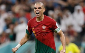 Cùng Bồ Đào Nha vào vòng 1/8 World Cup 2022, Pepe đi vào lịch sử