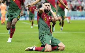 Tạm quên Ronaldo, Bruno Fernandes mới là thủ lĩnh Bồ Đào Nha ở World Cup 2022