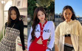 "Thánh tạo trend" Jennie có 5 kiểu áo len ruột, mix thế nào cũng siêu hay