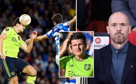 HLV MU gây sốc vì để Harry Maguire đá cặp tiền đạo cùng Ronaldo