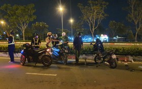 Hai xe máy va chạm trên đường nội đô TP.HCM, 3 người thương vong