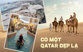 Không phải chỉ toàn những tòa nhà chọc trời, có một Qatar đẹp cổ điển với màu sắc hoang mạc độc lạ đẹp mê mẩn