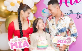 Phương Trinh Jolie tổ chức sinh nhật hoành tráng, ấm áp cho con gái Mia