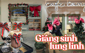 Dành cho hội mê "sống ảo": Có 1 loạt quán cà phê trang trí Giáng sinh đẹp lung linh ở Hà Nội này!