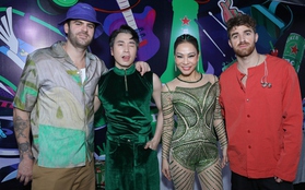 Thu Minh, Karik tương tác "đốt cháy" sân khấu Heineken Refresh cùng bộ đôi The Chainsmokers