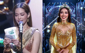 Miss International 2019 cầm giấy phát biểu gây tranh cãi, khán giả nhớ lại màn "bắn" 4 thứ tiếng của Thùy Tiên