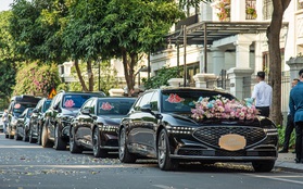 Dàn xe "khủng" diễu hành tại Hà Nội: Khoảng 20 chiếc Genesis cùng đoàn với Rolls-Royce, Bentley