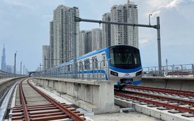 Thử nghiệm tàu Metro số 1 trước khi chạy thử 8km, tốc độ 20km/h