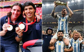 Tình bạn đáng ngưỡng mộ của Messi và Aguero: Gặp gỡ từ thời niên thiếu, cùng trải qua bi kịch và vinh quang sau gần hai thập kỷ sánh vai