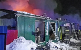 Cháy viện dưỡng lão bất hợp pháp ở Nga, 13 người chết