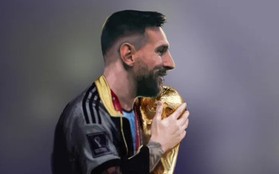 Messi nhận được đề nghị triệu đô cho tấm "long bào" mặc trong lễ đăng quang