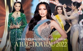 Dàn người mẫu ẵm vương miện 2022: Ngọc Châu đỉnh nhất, "thánh meme" gây bất ngờ