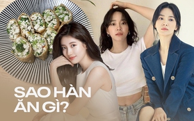 Soi thực đơn của sao Hàn: Song Hye Kyo giảm 17kg nhờ món ăn giá vài nghìn, Suzy, Kim Se Jeong lại ăn món na ná nhau