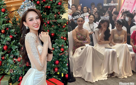 Váy của Hoa hậu Mai Phương giúp 3 người đẹp tự tin tỏa sáng