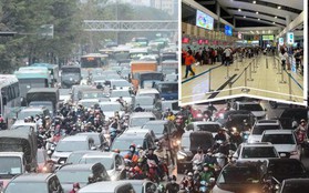 Người dân hối hả rời Thủ đô dịp Tết Dương lịch: Sân bay vắng vẻ, nhiều tuyến đường ùn tắc
