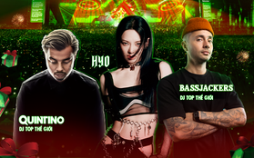 Dàn DJ quốc tế hội tụ tại Heineken Countdown 2023: DJ Hyo bốc lửa, DJ Quintino "tung beat" siêu đỉnh, DJ Bassjackers - "bậc thầy" Bigroom House