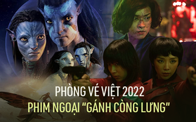 Chưa năm nào phim Việt chạm đáy như 2022, bom tấn ngoại gánh còng lưng phòng vé