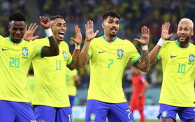 Thắng đậm Hàn Quốc, đội tuyển Brazil vào tứ kết World Cup