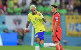 "Xé lưới" Hàn Quốc, Neymar bắt kịp kỷ lục của Pele và Ro "béo"