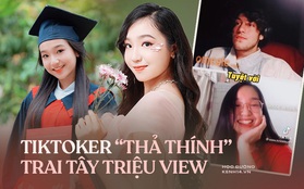 Nữ sinh hút 5,3 triệu view khi "thả thính" Tiếng Anh với trai Tây: Tự tạo cách học mới "cực okelah", được khuyên nên thi Hoa hậu